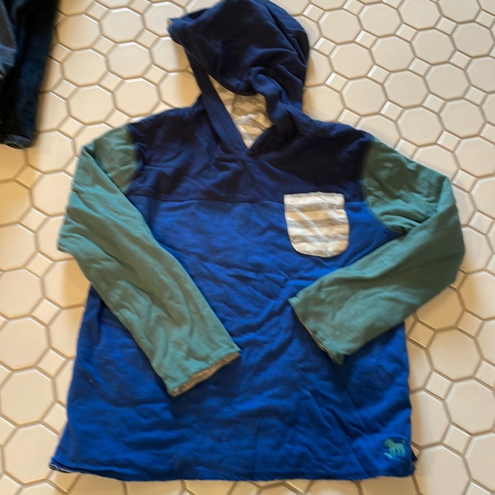 Reversible Mini Boden hoodie